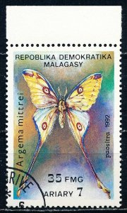 Malagasy Republic #1081 Single Butterfly CTO