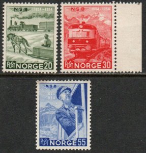 Norway Sc #331-333 Mint Hinged