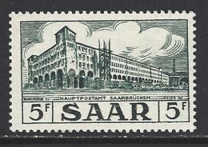 Saar Sc # 236 mint hinged (RS)