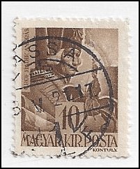 HUNGARY   #608 USED (1)