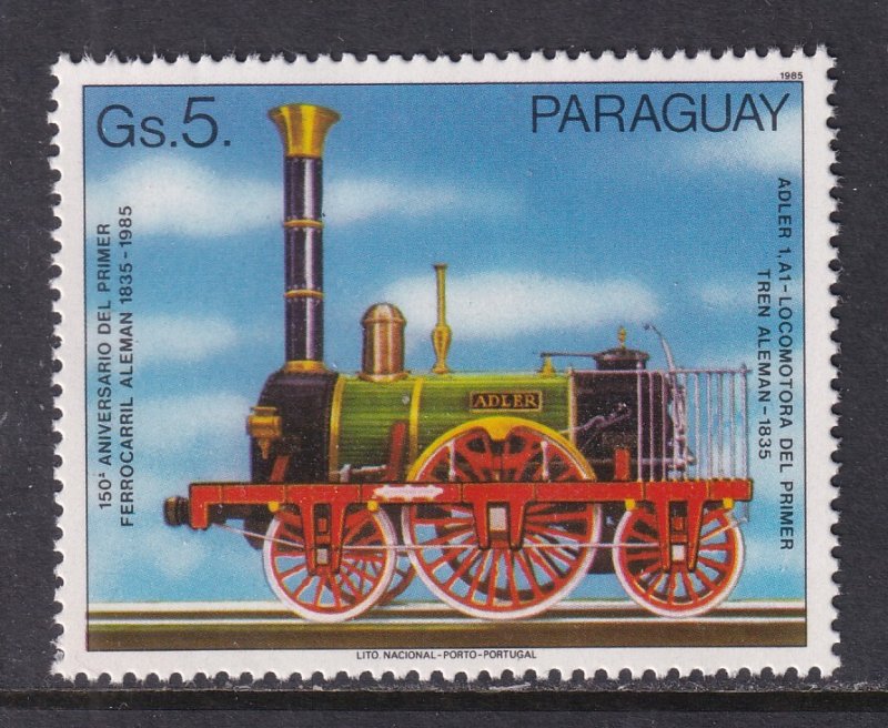 Paraguay 2151 Train MNH VF