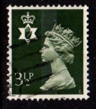 Northern Ireland - #NIMH3 Machin Queen Elizabeth II - Used