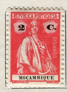 PORTUGUESE; MOCAMBIQUE 1913 early Ceres definitive issue Mint hinged 2c.