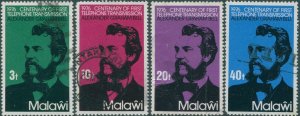 Malawi 1976 SG520-523 Alexander Graham Bell set FU