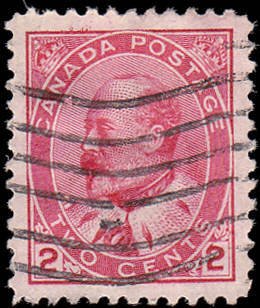 Canada Scott 90 Edward VII Used