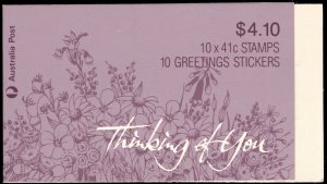 Australia 1990 Scott #1164a Booklet Mint Never Hinged