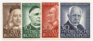 Germany Stamps # 334-37 MLH VF Scott Value $29.75