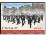 NK 1984   Centenary of the Norwegian Band Federation  Krone Multicolor