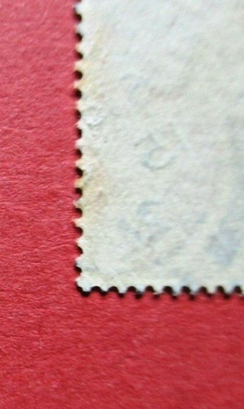 SG357wj Great Britain George V 1912 1d Red Reversed Watermark Used CDS