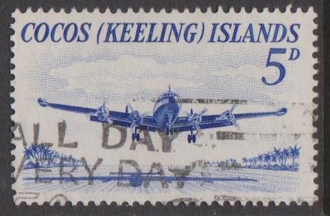 Cocos Islands Sc#2 Used