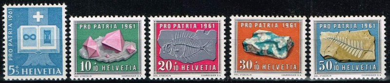 Switzerland 1961,Sc.#B303_307 MNH. Pro Patria cv.€6