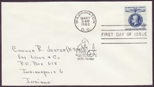1147 Thomas Masaryk uncacheted FDC