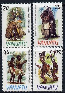 VANUATU - 1985 - Costumes - Perf 4v Set - Mint Never Hinged