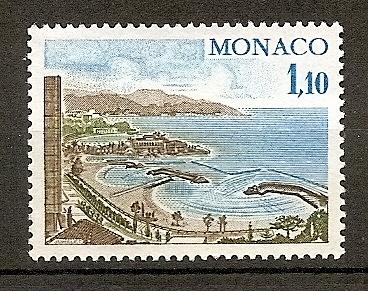 Monaco  950 MNH 1977 1.10fr Monte Carlo Beach