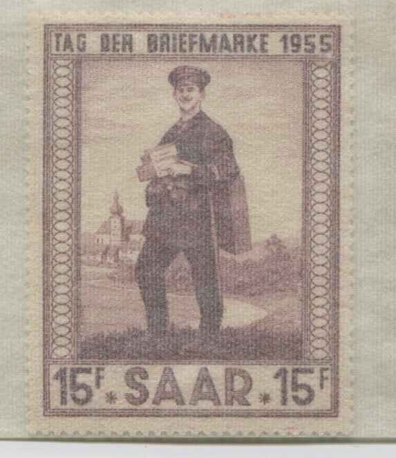 SAAR  256  MNH