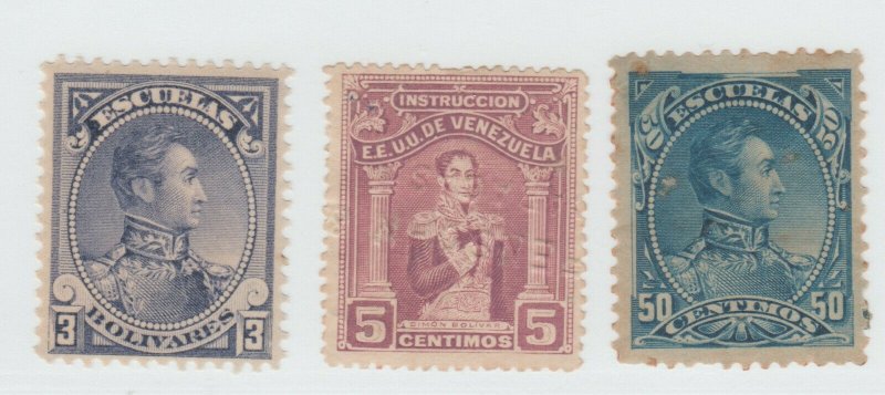 Venezuela Cinderella Revenue Fiscal stamp 9-25-21- 