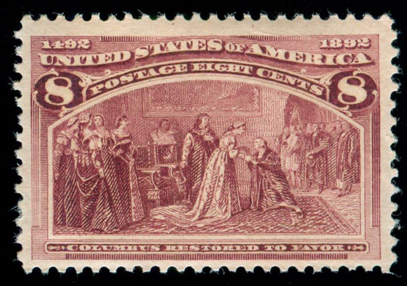 momen: US Stamps #236 MINT OG NH PSE Cert VF/XF