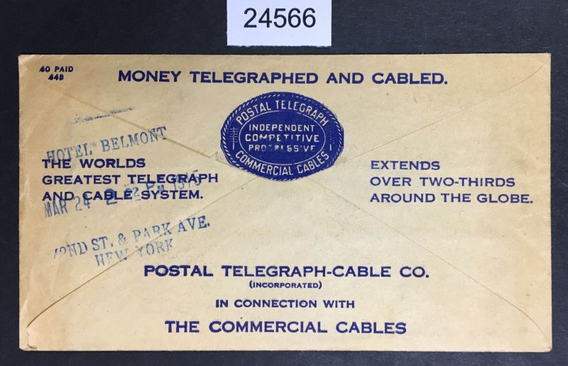 US STAMPS # 1 TELEGRAM CAT. $ LOT #24566