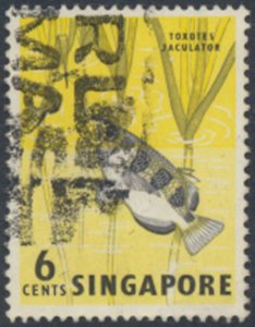 Singapore   SC#  56   Used  Fish  Marine Life  see details & scans