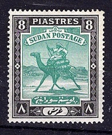 Sudan 1927-41 Arab Postman 8Pi