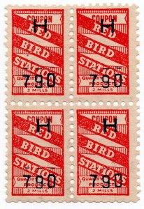 (I.B) US Cinderella : Trading Stamp 10c (Red Bird)