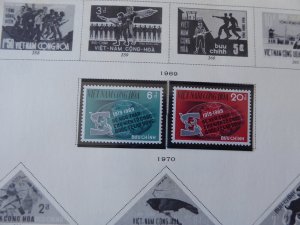 Vietnam 1963-1972 (MNH) Stamp Collection on Scott Spec Album Pages