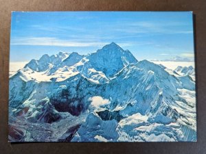 1979 Nepal Postcard Cover Kathmandu Swiss German Mount Makalu Expedition Signed