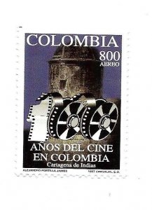 COLOMBIA 1997 100 YEARS OF CINEMA IN COLOMBIA SCOTT C 893 MICHEL 2046