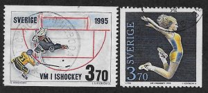 SWEDEN SC# 2114-15  FVF/U 1995