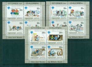 Penrhyn Is 1979 IYC Intl. Year of Children 3xMS MUH lot81357