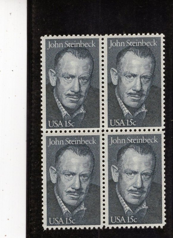 1773 John Steinbeck, MNH blk/4