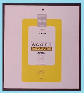 Scott Mounts Clear, 182/20mm (5 Blocks) (01019C)*