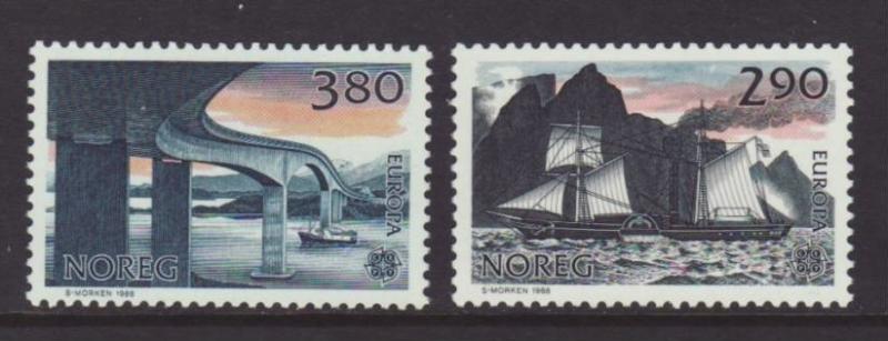 Norway Europa 928-929 MNH VF  