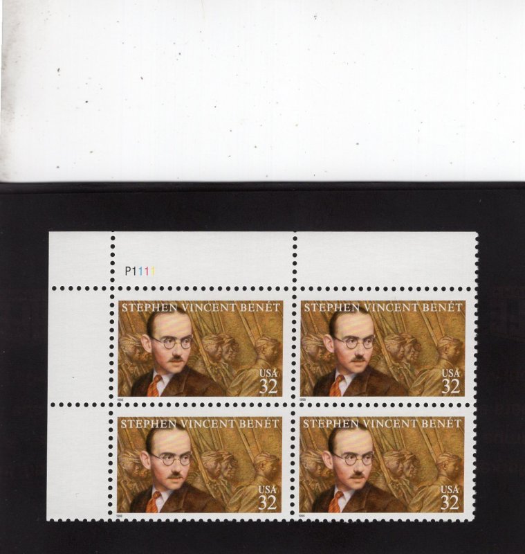 3221 Stephen Benet, MNH UL-PB/4 (#P1111)