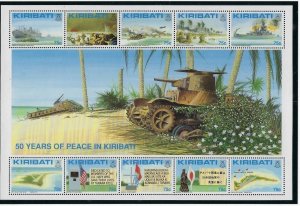 Kiribati 612 MNH 1993 50 Years of Peace in Kiribati (ak4069)