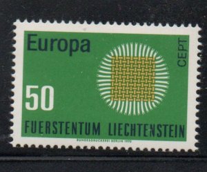 Liechtenstein Sc 470 1970 Europa stamp mint NH