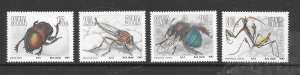 SOUTH WEST AFRICA #582-5 INSECTS MNH