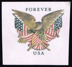 US #U682 Eagle; Shield & Flags; Used Cut Square (0.50)