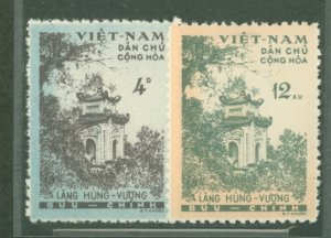 Vietnam/North (Democratic Republic) #119-120 Unused Single (Complete Set)