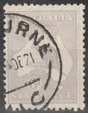 Australia #48  F-VF Used CV $17.50  (A9465)