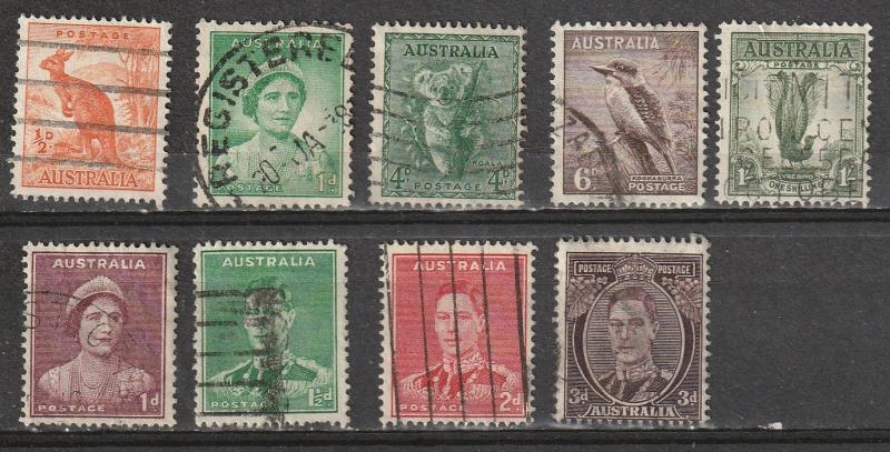 #166,167,171,173,175,180.181B,182,183A Australia Used