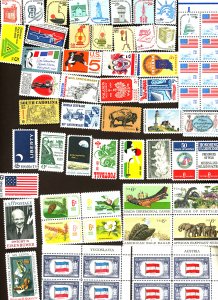 U.S. #MINT collection of stamps, Mixed condition 