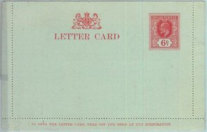 83319 - CEYLON - POSTAL HISTORY -  STATIONERY  Letter Card -- H & G  #  8 1908