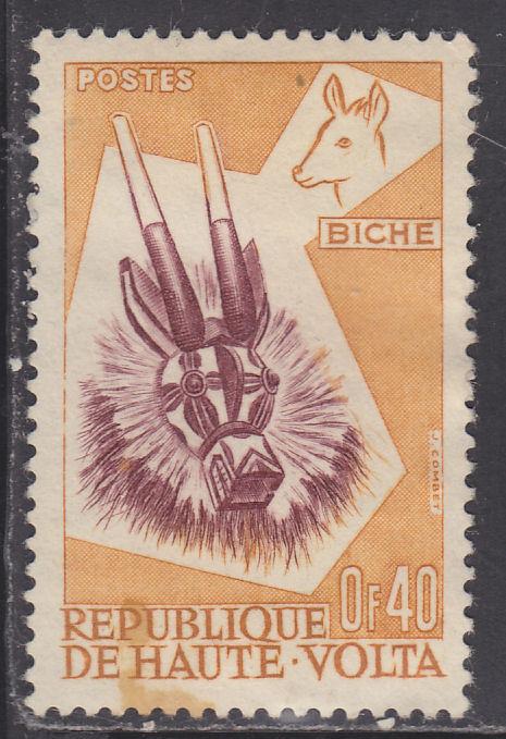 Burkina Faso 85 Deer Mask 1960