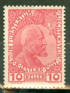 HO: Liechtenstein 2 MNH CV $340