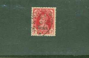 NABHA  INDIAN STATE O46 USED BIN $2.00