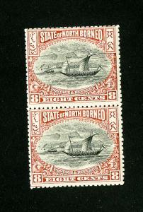 North Borneo Stamps # 85 F-VF OG NH Pair Scott Value $50.00