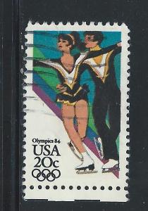 #2067 Used Single 1984 Olympics 