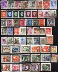 400+ INDONESIA Republic Stamps Postage Collection Commemorative 1948-91 Used MLH