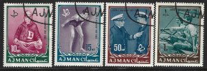 Ajman #19-26, President J.F. Kennedy (1), Used**-